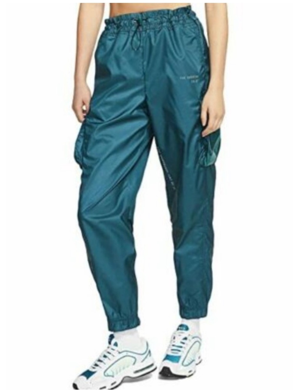 Nike Women's Teal Utility Cargo Joggers